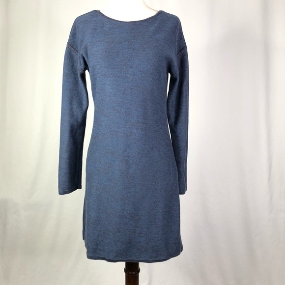 long sleeve swing dress CurveWow Long Sleeve Swing Dress Black – Curvewow main image 1